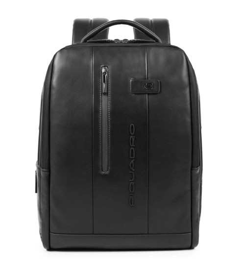 Zaino Piquadro Urban Pelle Nera Porta PC Antifurto | CA4818UB00